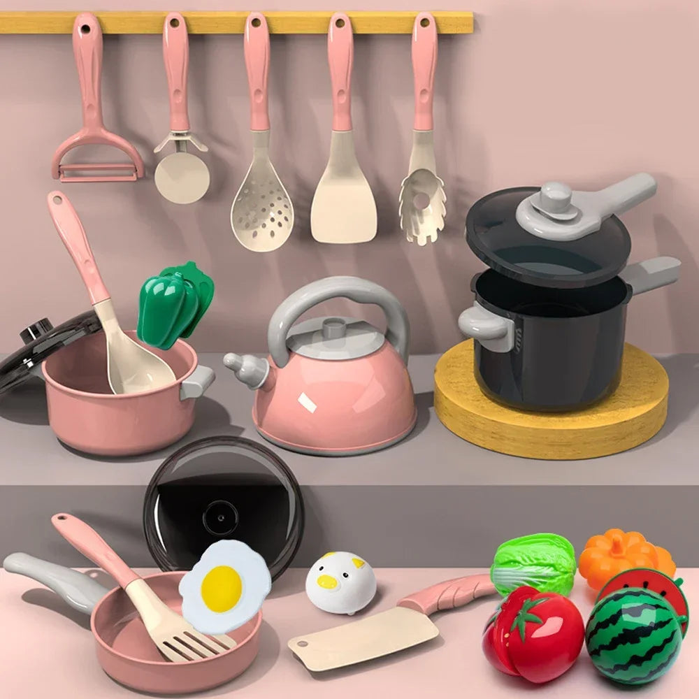 Kids Pretend Kitchen Set