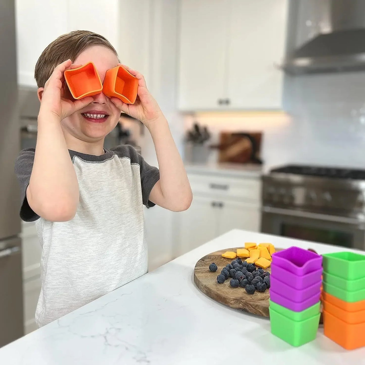 Reusable Silicone Lunch Box Food Dividers