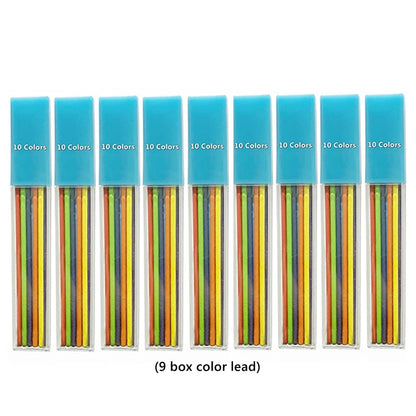 2.0mm Mechanical Pencil Set with 2B Leads & Sharpener