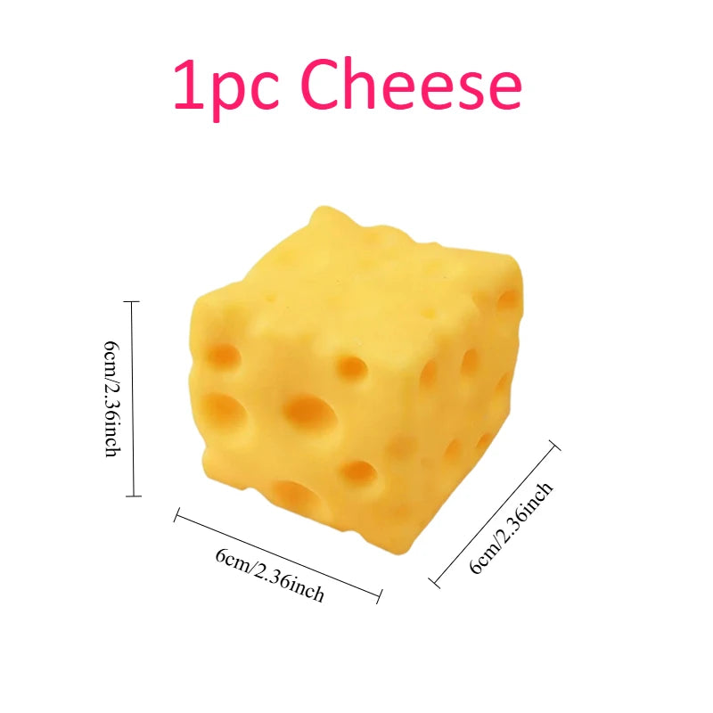 Giant Cheese Squeeze Toy