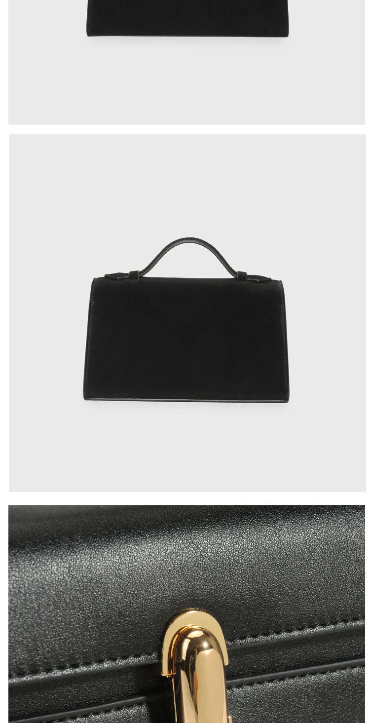 Vintage Genuine Leather Satchel Bag