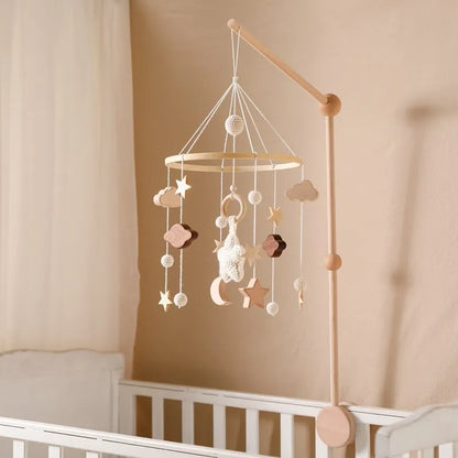 Wooden Baby Crib Mobile