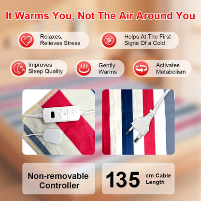 Single Electric Heated Mattress Blanket