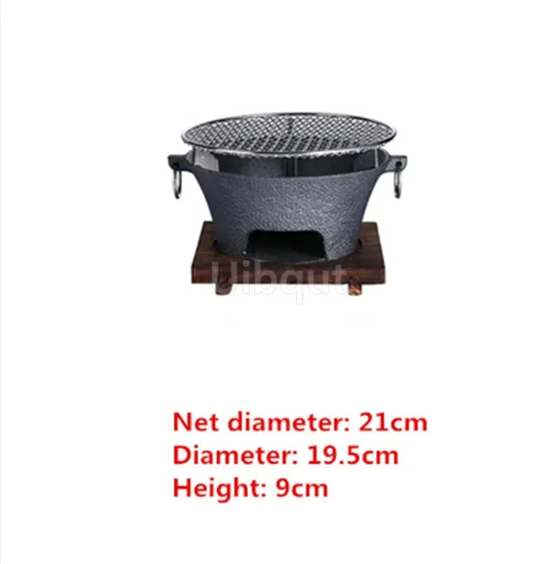 Traditional Charcoal Clay BBQ Stove
