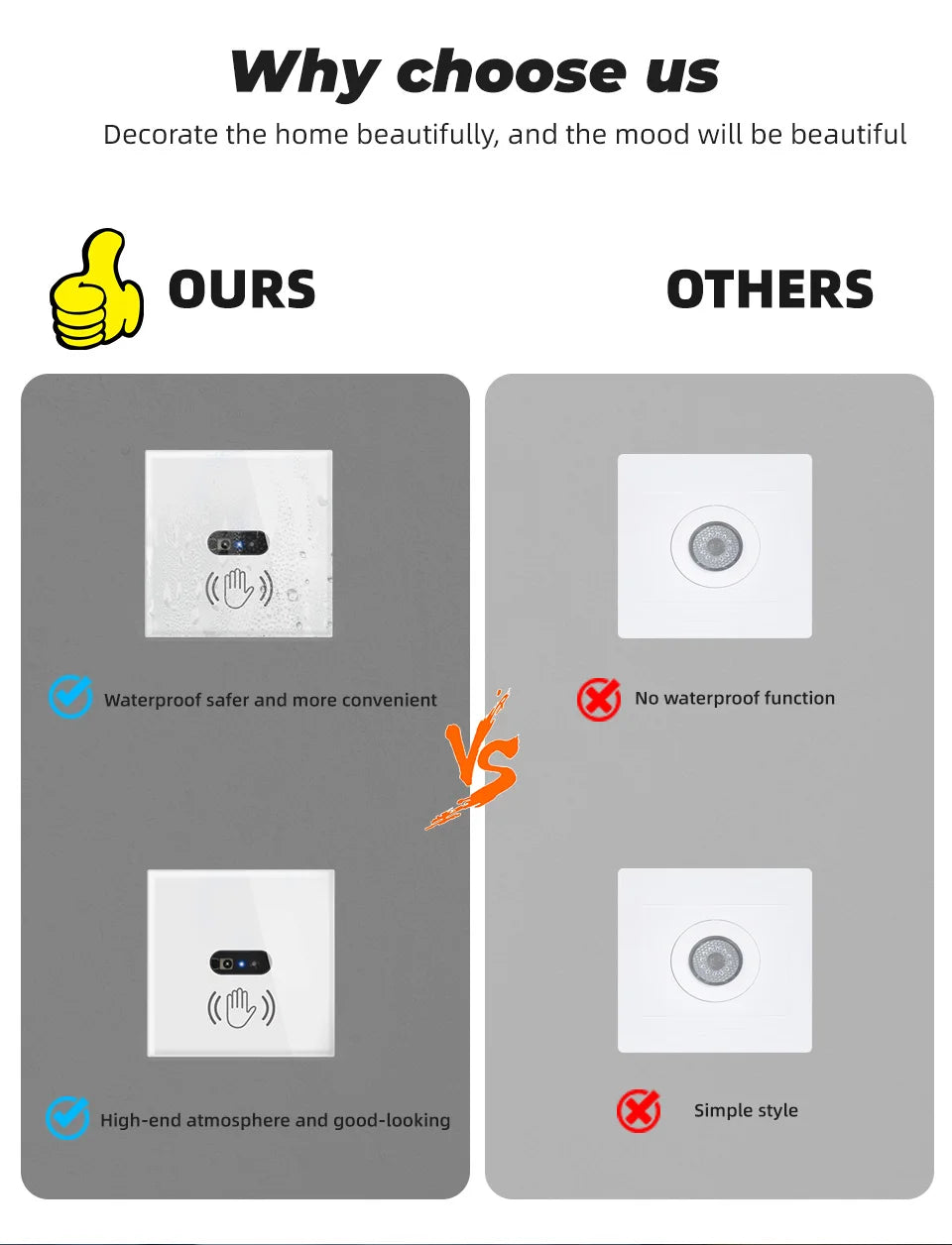 Smart Infrared Sensor Light Switch