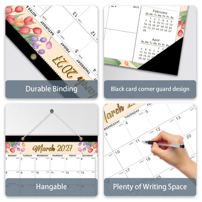 2027 Large Wall Calendar Planner – 18 Month Monthly Organizer