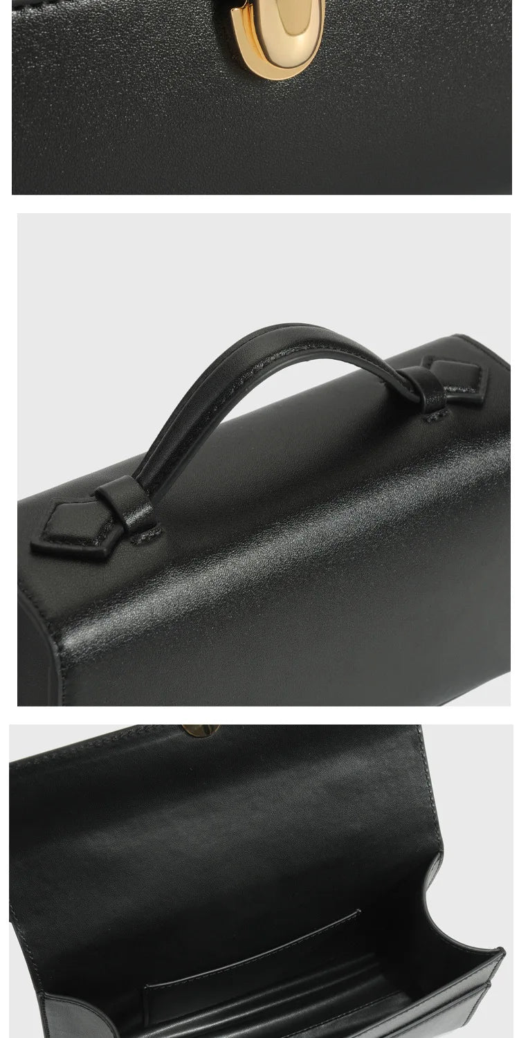Vintage Genuine Leather Satchel Bag