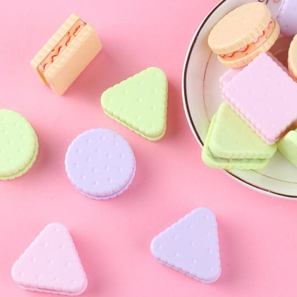 Biscuit Shape Pencil Sharpener Set