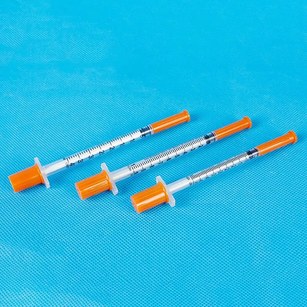 Disposable 1ml Pet Syringes with Needles – Pack of 10