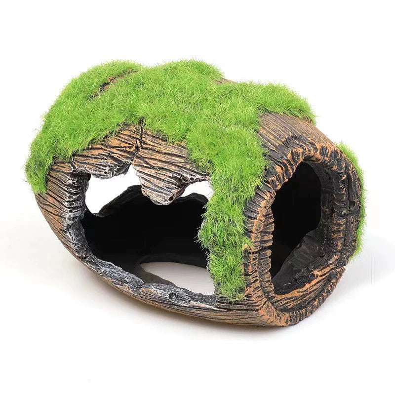 Resin Aquarium Cask Shelter Decor