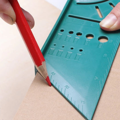 Multifunctional 3D Woodworking Angle Ruler