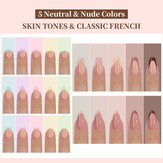 French Press On Nail Tips Set