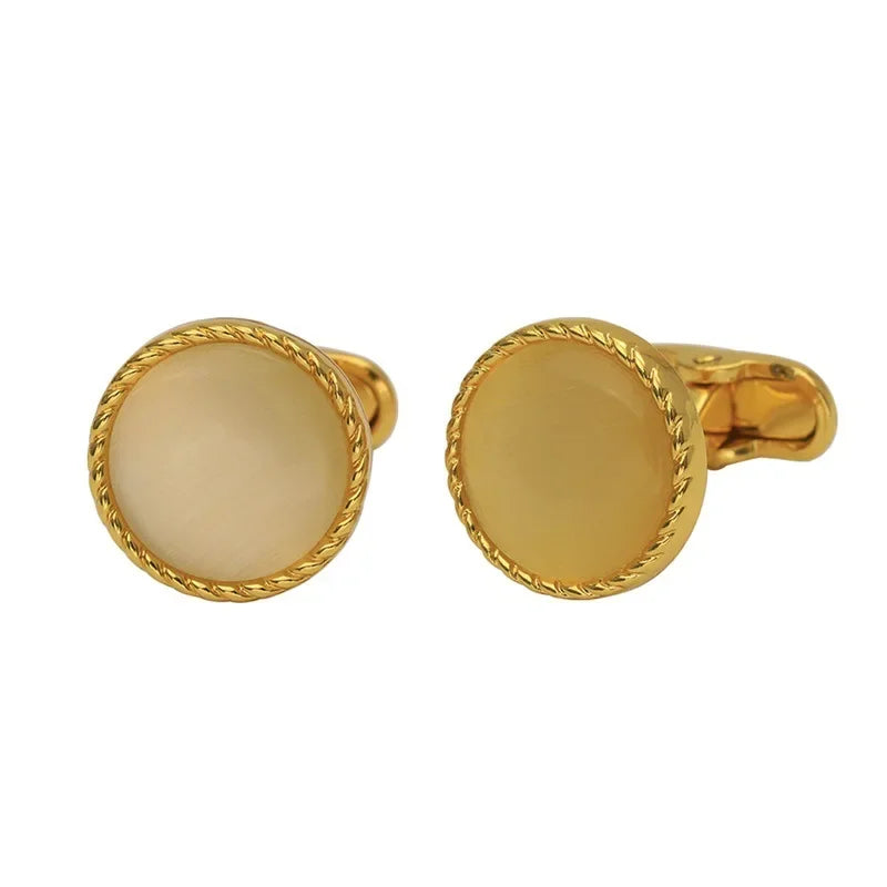 Versatile Round Cufflinks