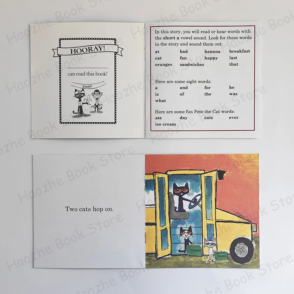 12 Books Set Pete the Cat I Can Read Phonics Books