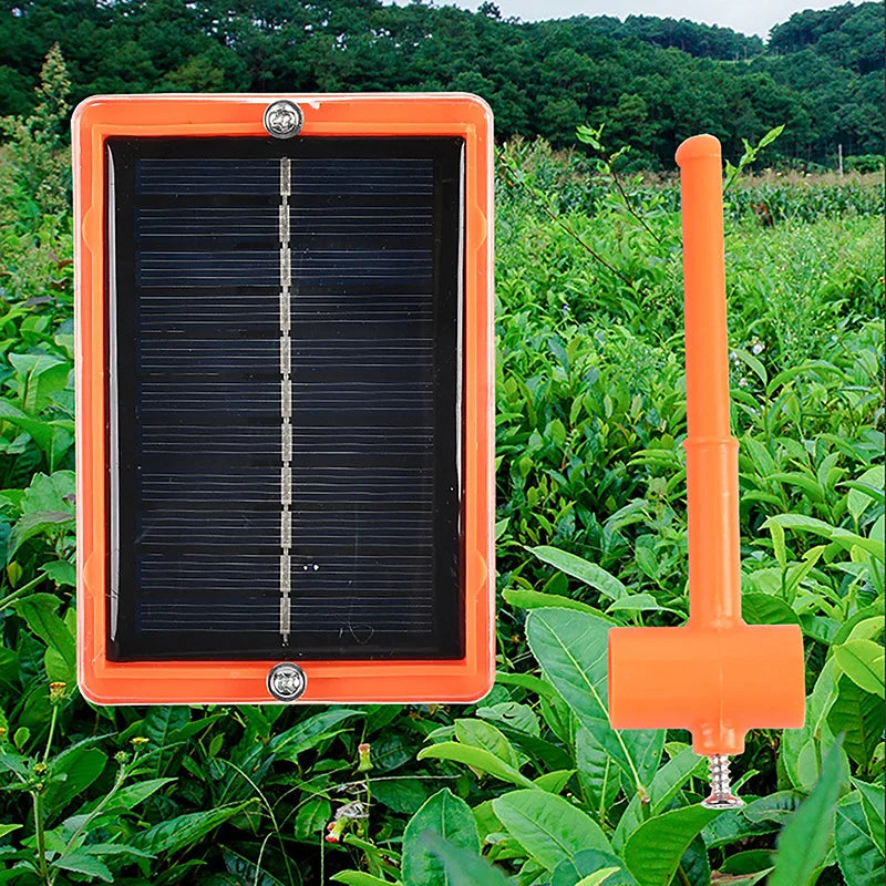 Solar Powered Bird Repeller with 360° Rotating Reflector