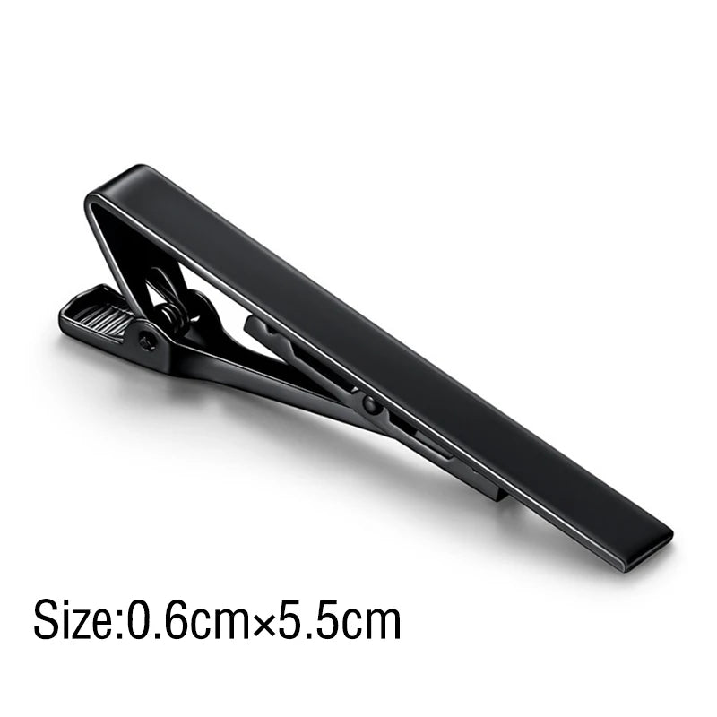 Men’s Metal Tie Clip Necktie Bar Clasp