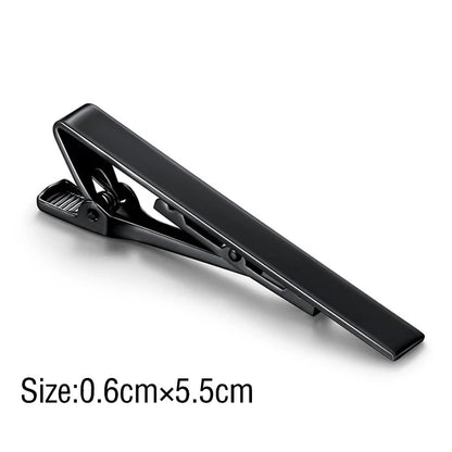 Men’s Metal Tie Clip Necktie Bar Clasp