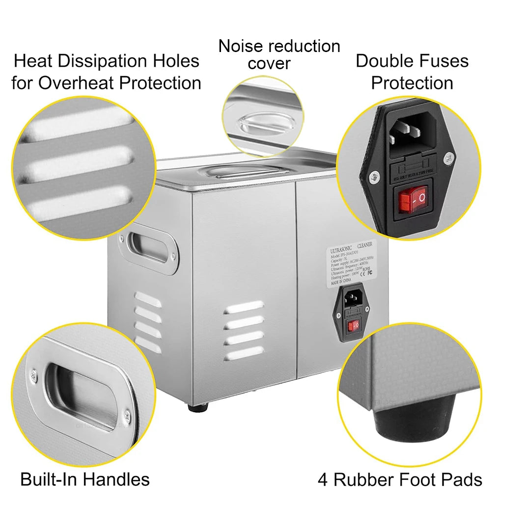 Ultrasonic Heated Cleaning Machine