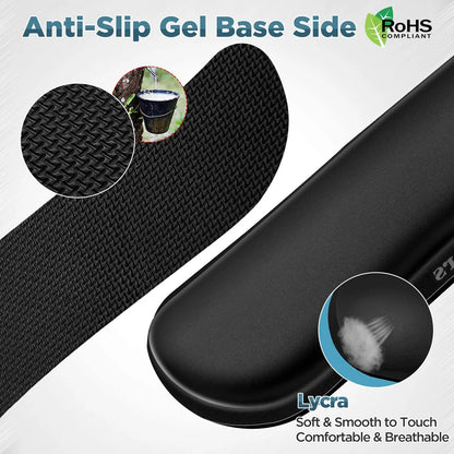 Ergonomic Keyboard & Mouse Wrist Rest Set