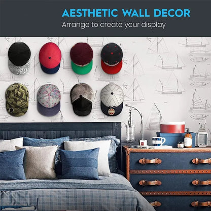Minimalist Self-Adhesive Hat Hooks