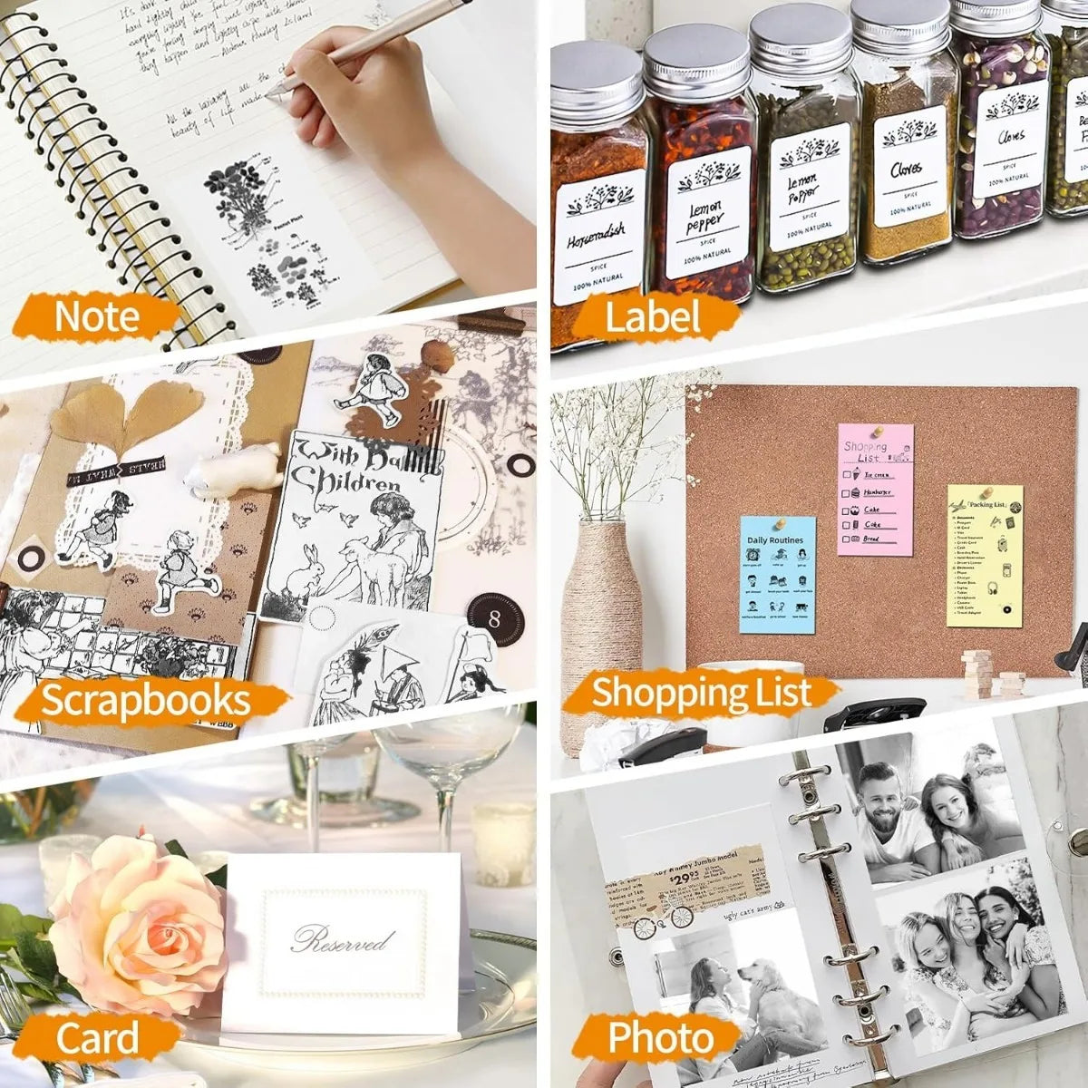 Bluetooth Pocket Thermal Printer & Sticker Paper Set