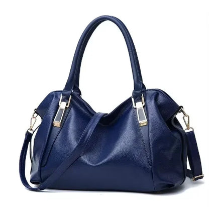 Large Capacity PU Leather Shoulder Tote Bag