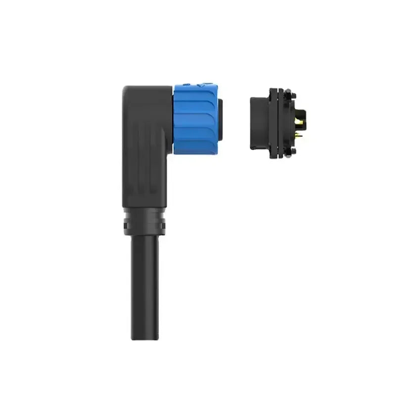 M23 IP67 Battery Charging Connector Plug – 50A