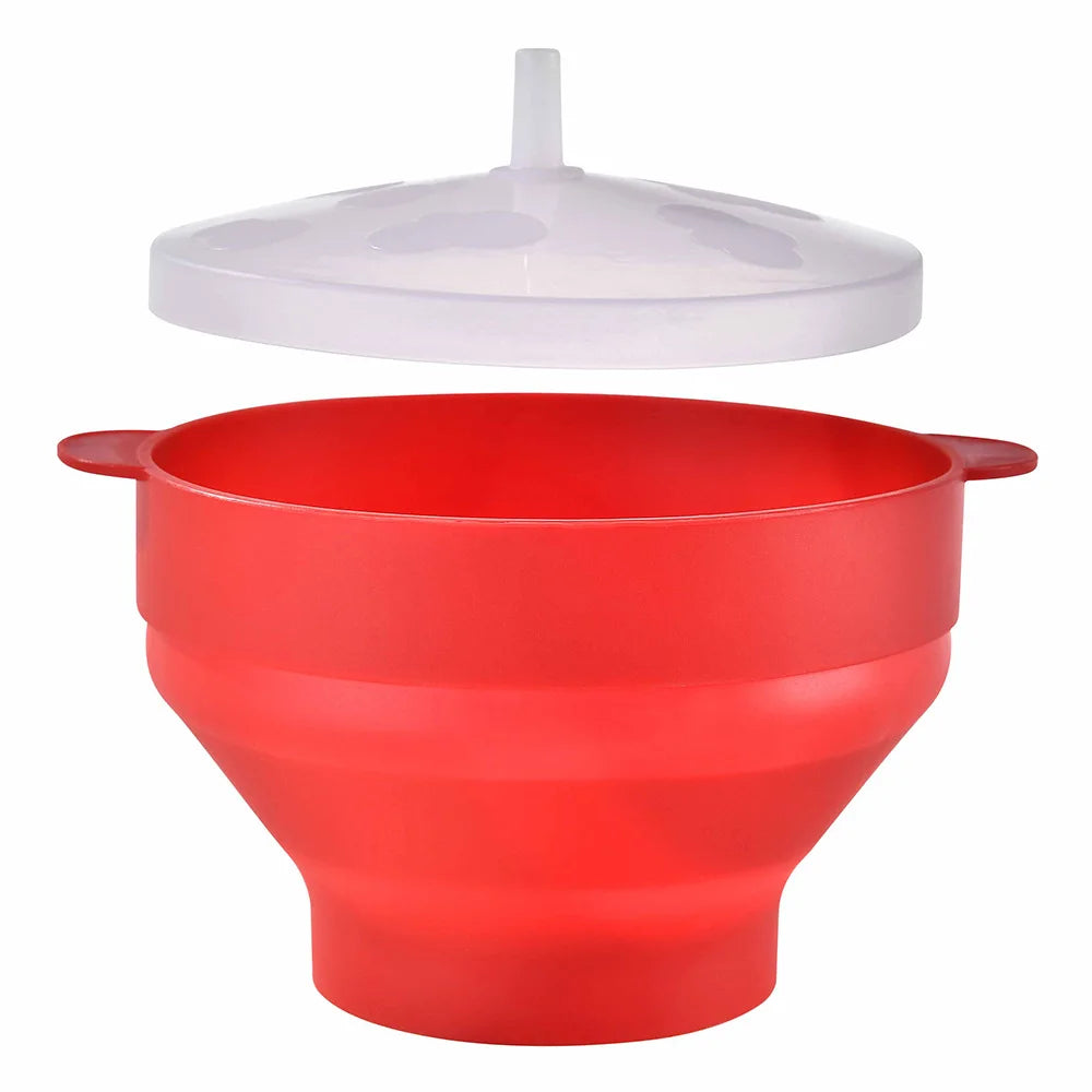 Foldable Silicone Popcorn Bowl