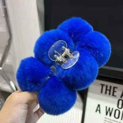 Women’s Furry Hair Claw Clip