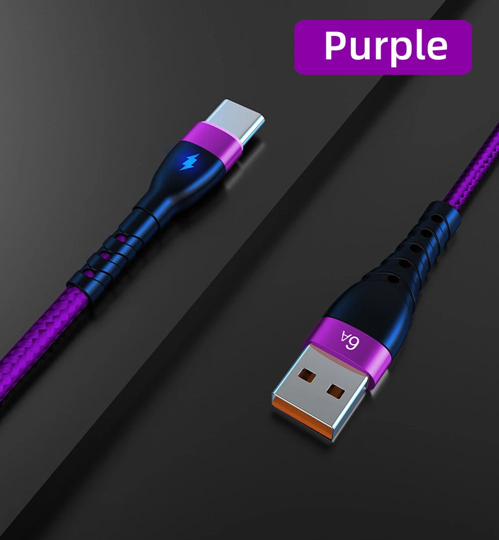 Vumpach 6A Fast Charging USB-C Cable
