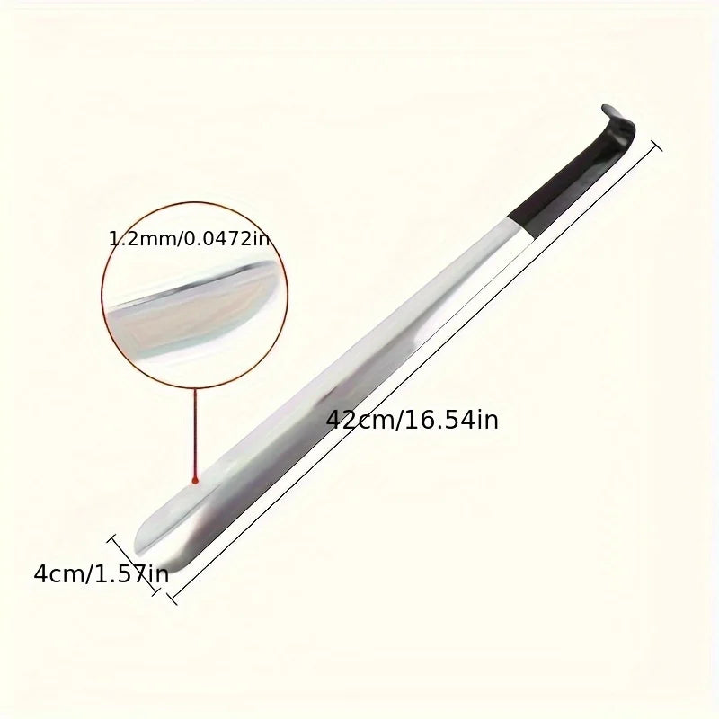 Stainless Steel Long Handle Shoehorn