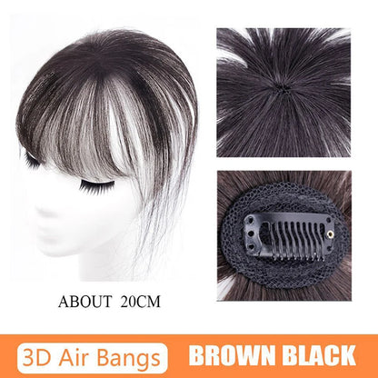 Synthetic Hair Bangs Extension