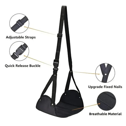 Adjustable Foot Hammock Under Desk