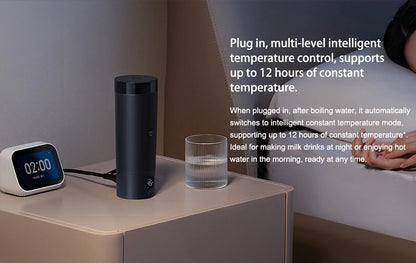 350ml Travel Electric Kettle & Temperature Control Thermos