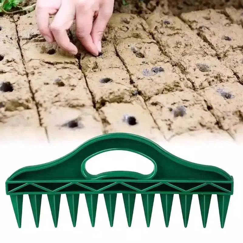 Portable Multi-Hole Seed Planter & Soil Puncher