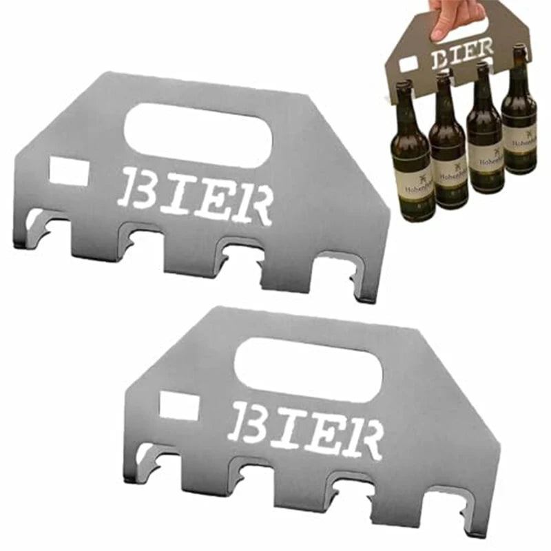 Quad Beer Bottle Opener & Carrier