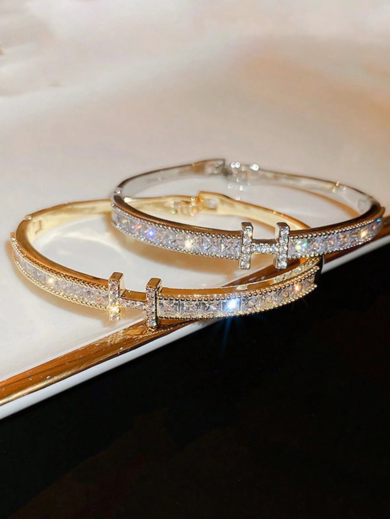 Women’s Luxury Stainless Steel Cuff Bracelet