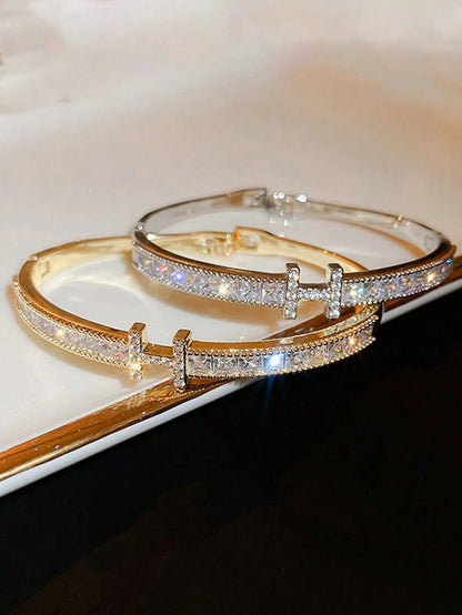 Women’s Luxury Stainless Steel Cuff Bracelet