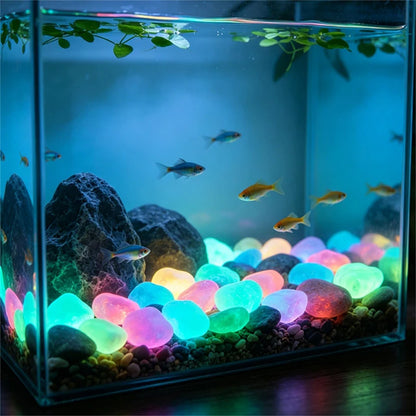 Glow-in-the-Dark Garden Pebbles