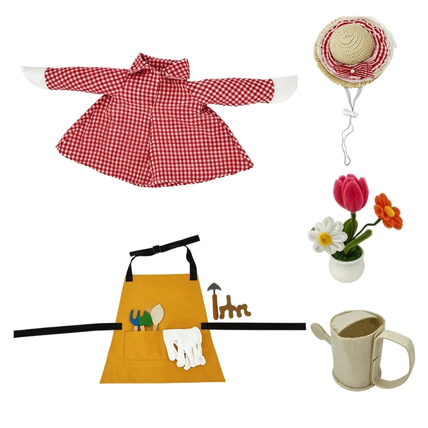 Garden Porch Goose Gardener Costume Set