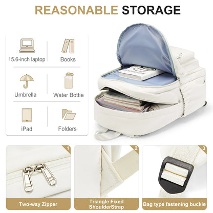 Multi-Pocket School Backpack