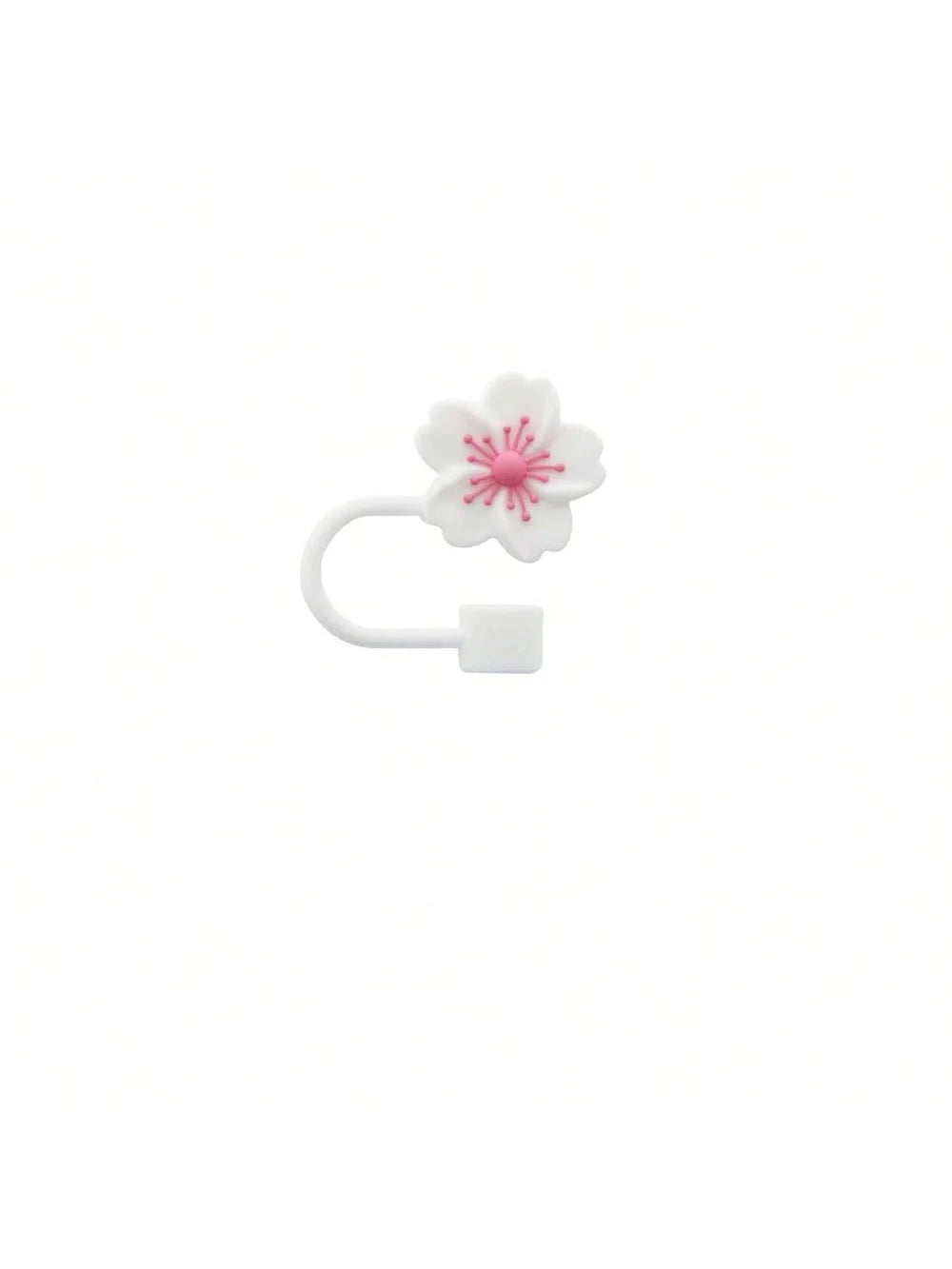 Flower Silicone Straw Cover for Stanley Cup