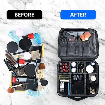 Professional Travel Makeup Organizer Case