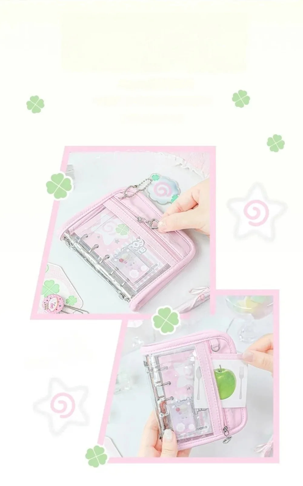 Cute Retro M5 Binder Scrapbook Set