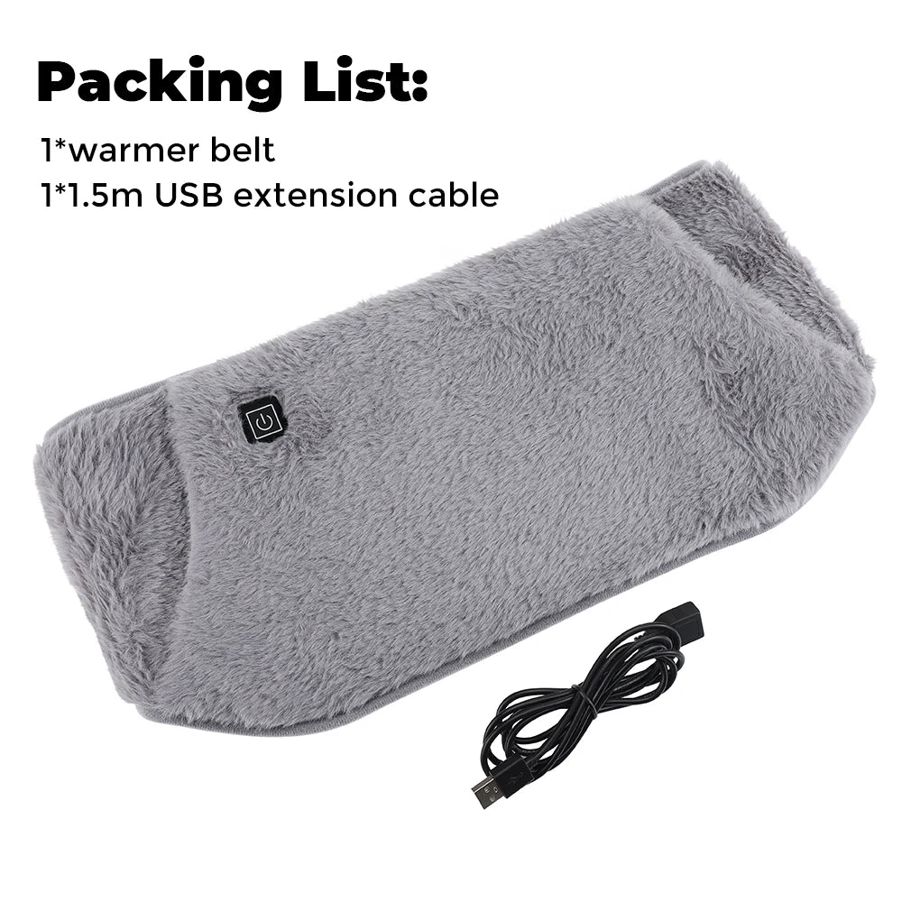 USB Heated Waist & Hand Warmer Belt