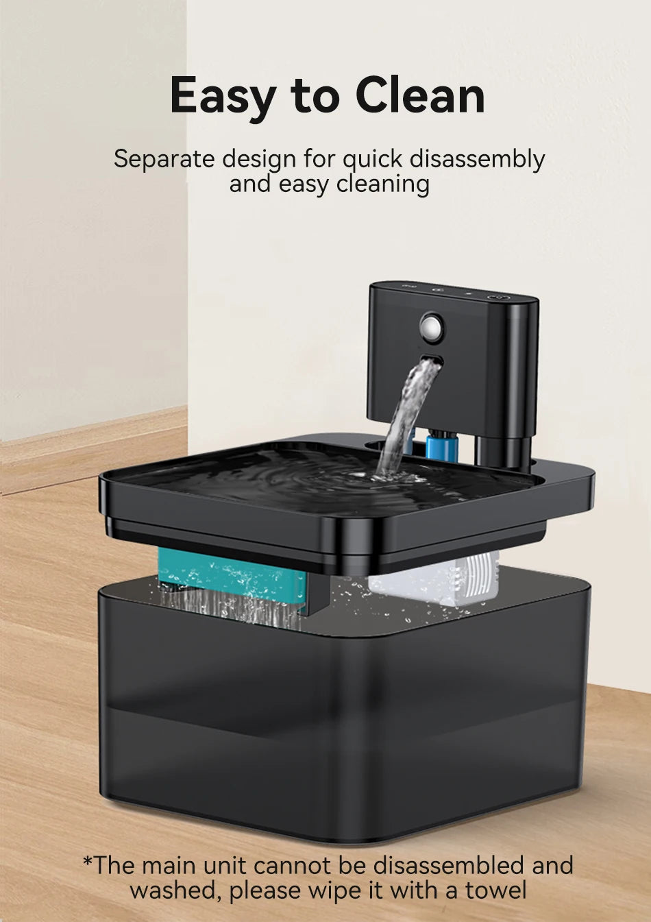 Wireless Pet Water Fountain
