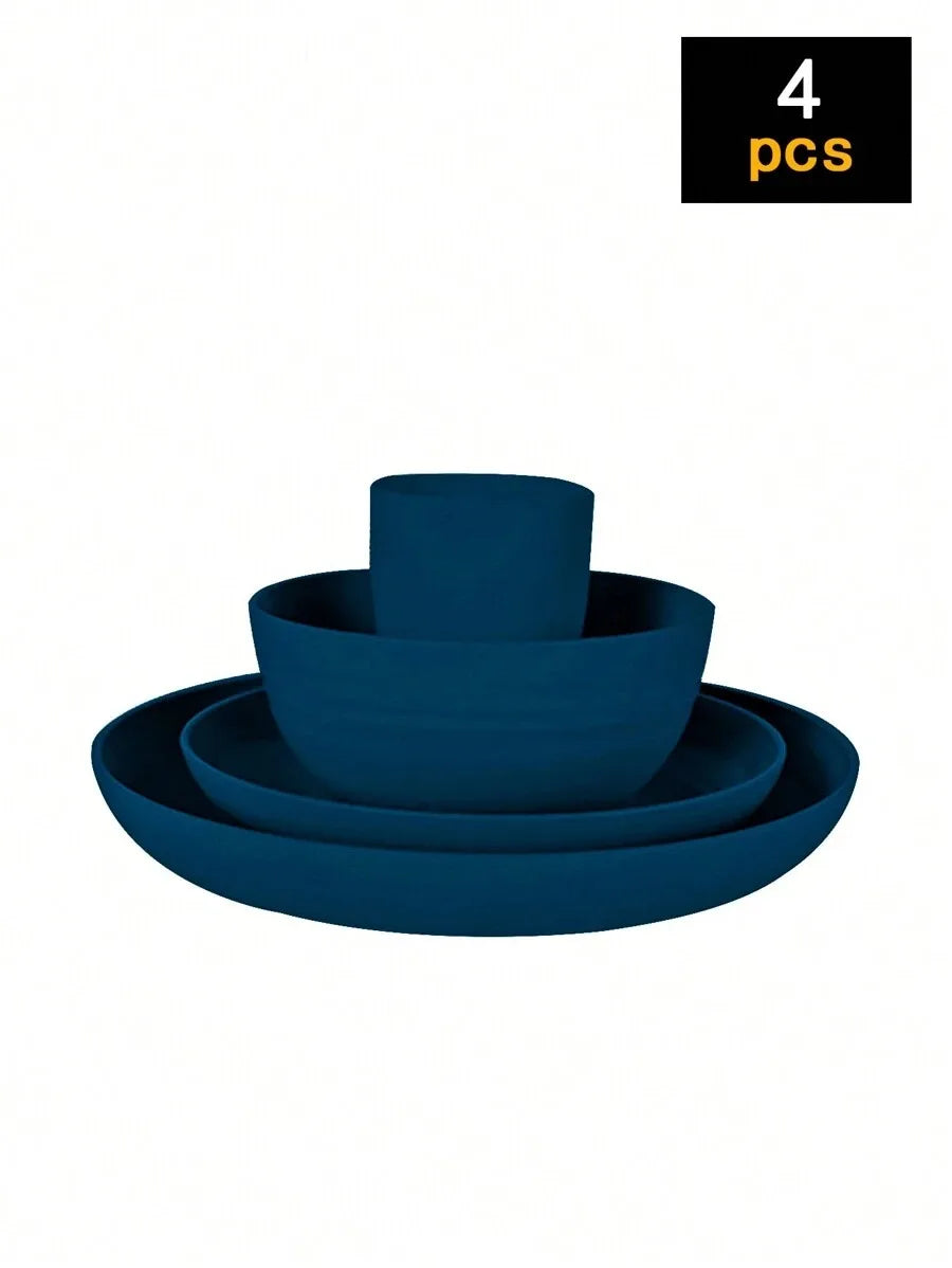 Reusable Plastic Tableware Set