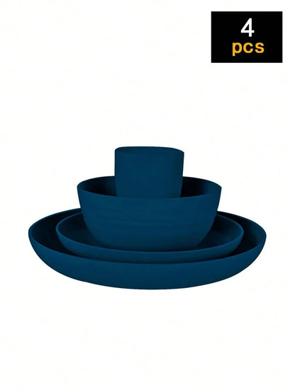Reusable Plastic Tableware Set