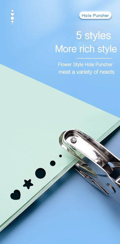 Handheld Single Hole Paper Punch
