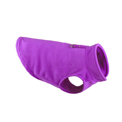 Fleece Dog Vest Jacket